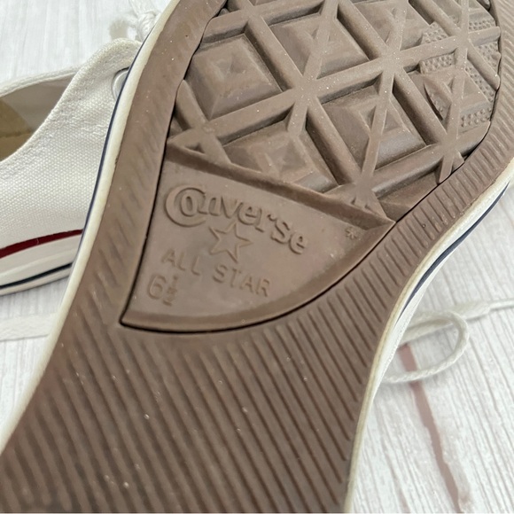 Converse Chuck Taylor All Star Low Top Shoes White Men Size 6.5 / Women's 8.5 - Picture 8 of 11